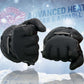 Milwaukee Leather MG17501SET Men’s Heated Black Leather/Textile Winter Gloves /Harness Wire and i-Touch