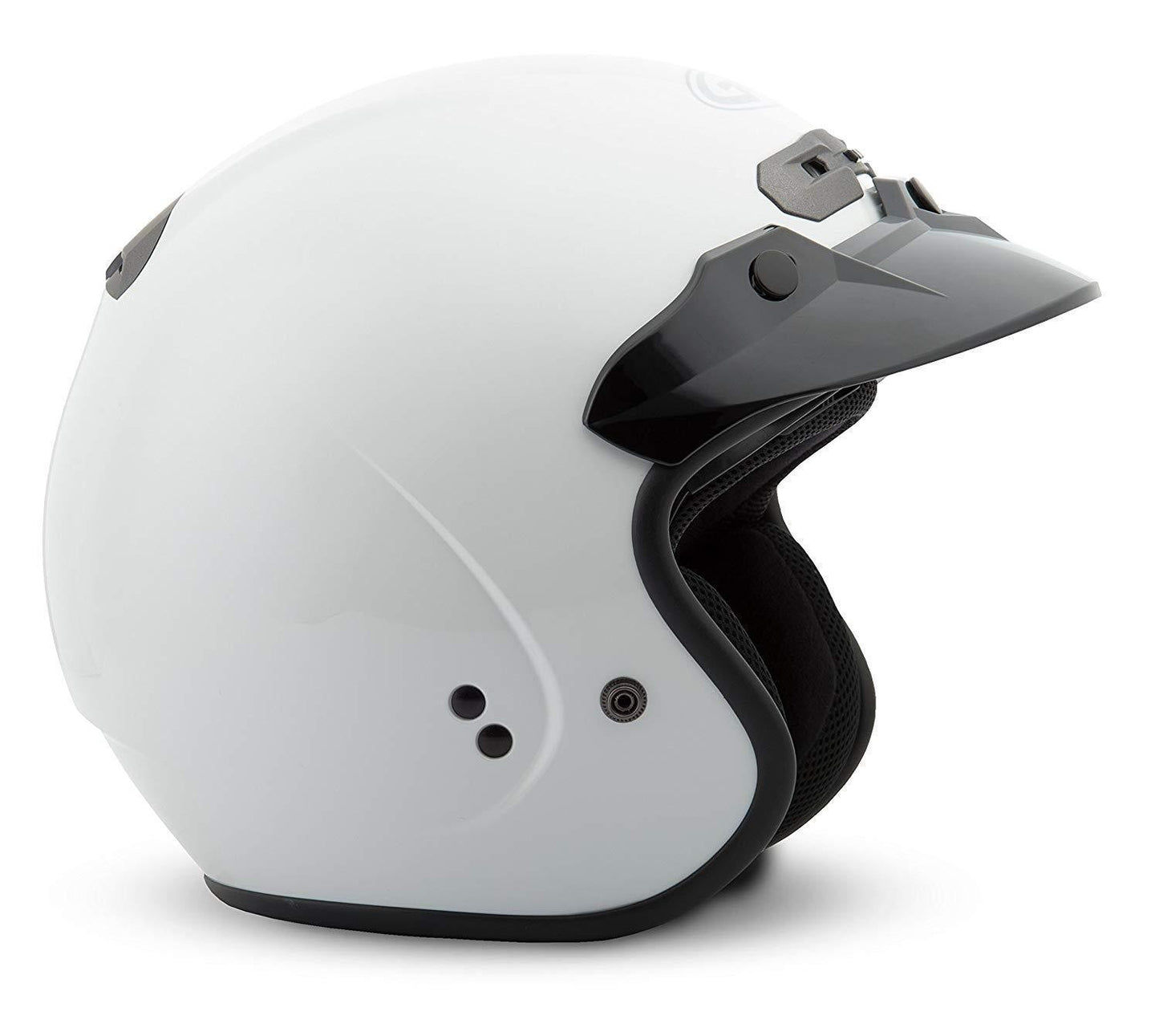 GMax GM32 Pearl White Open Face Helmet