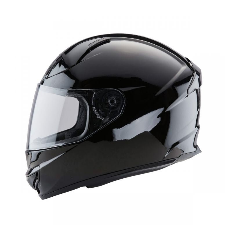 ZOX ST-11118 ‘Thunder 2’ Glossy Black Full-Face Motorcycle Helmet