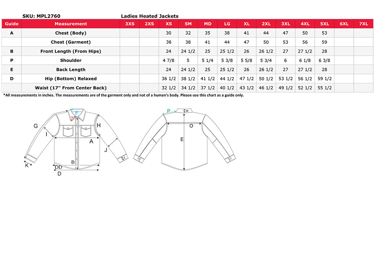 Nexgen Heat MPL2760SET Women's Black 'Heated' Soft Shell Zipper Front Heated Jacket for Riding Hunting