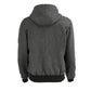 Nexgen Heat MPL2717DUAL Technology Women's Heated Hoodie - Grey Sweatshirt Jacket for Winter Season