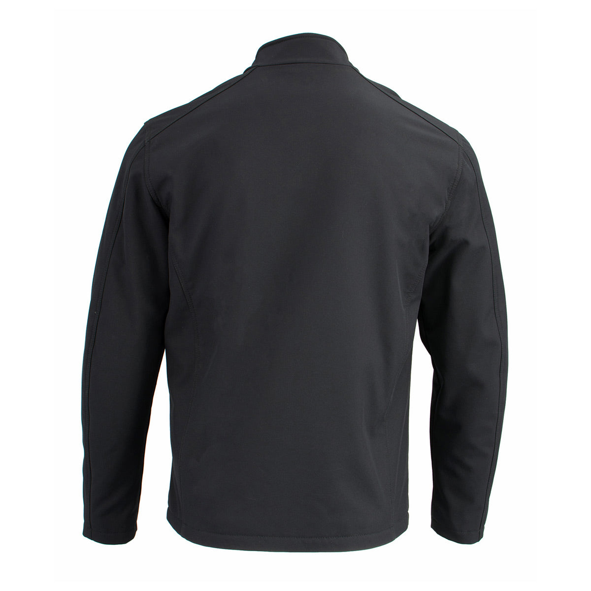 Nexgen Heat MPM1762SET Men’s Soft Shell Heated jacket - Black Standup Collar Jacket for Winter Cold Weather